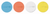 CHAMPION VISI-CHALK TARGETS MULTI-COLOR 48-PACK