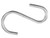 S-HOOK 2.5IN 100 PCS/BAG
