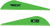 BOHNING HEAT VANE 2.5" SOLID NEON GREEN 36PK