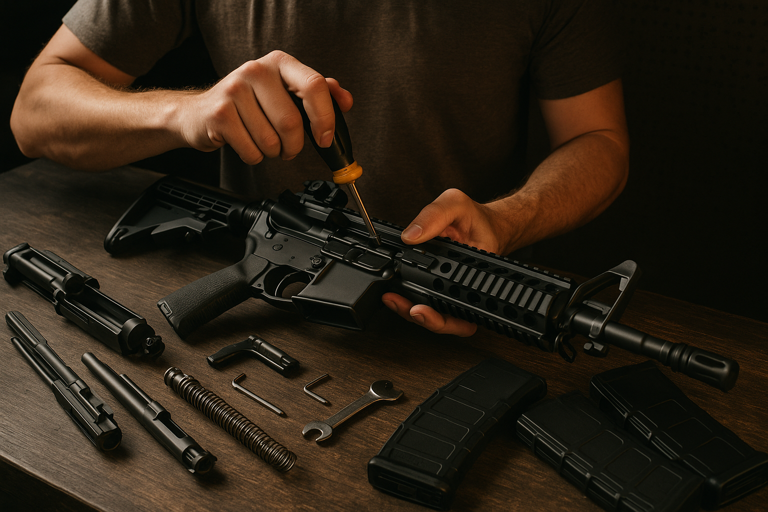 Building Your First AR-15: Step-by-Step DIY Guide | AmmoJo.com