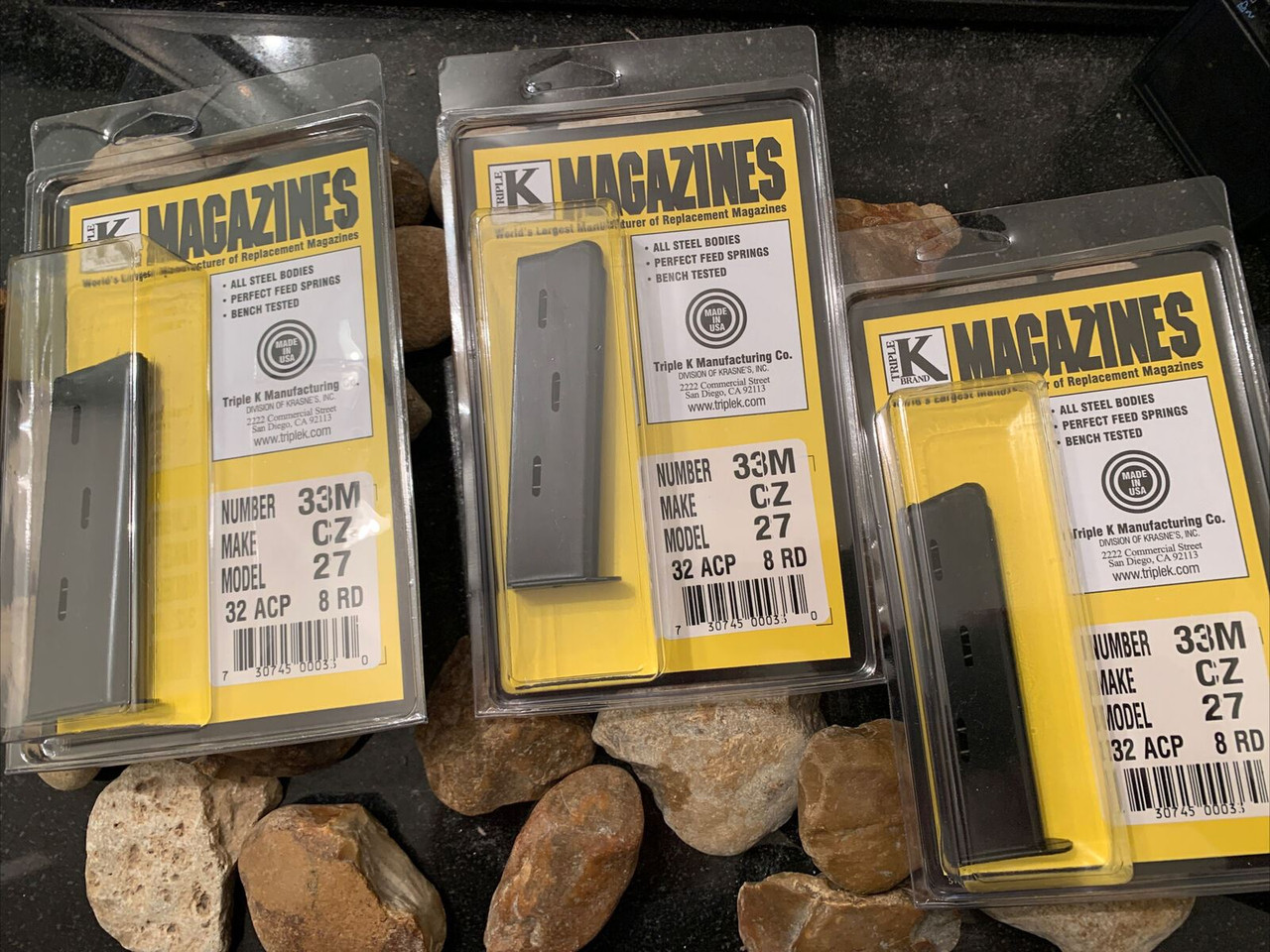 MUST Magazine 7冊 3-Pack Magazine CZ 27 7RD MAGAZINE .32 32 Mags Mag USA MADE