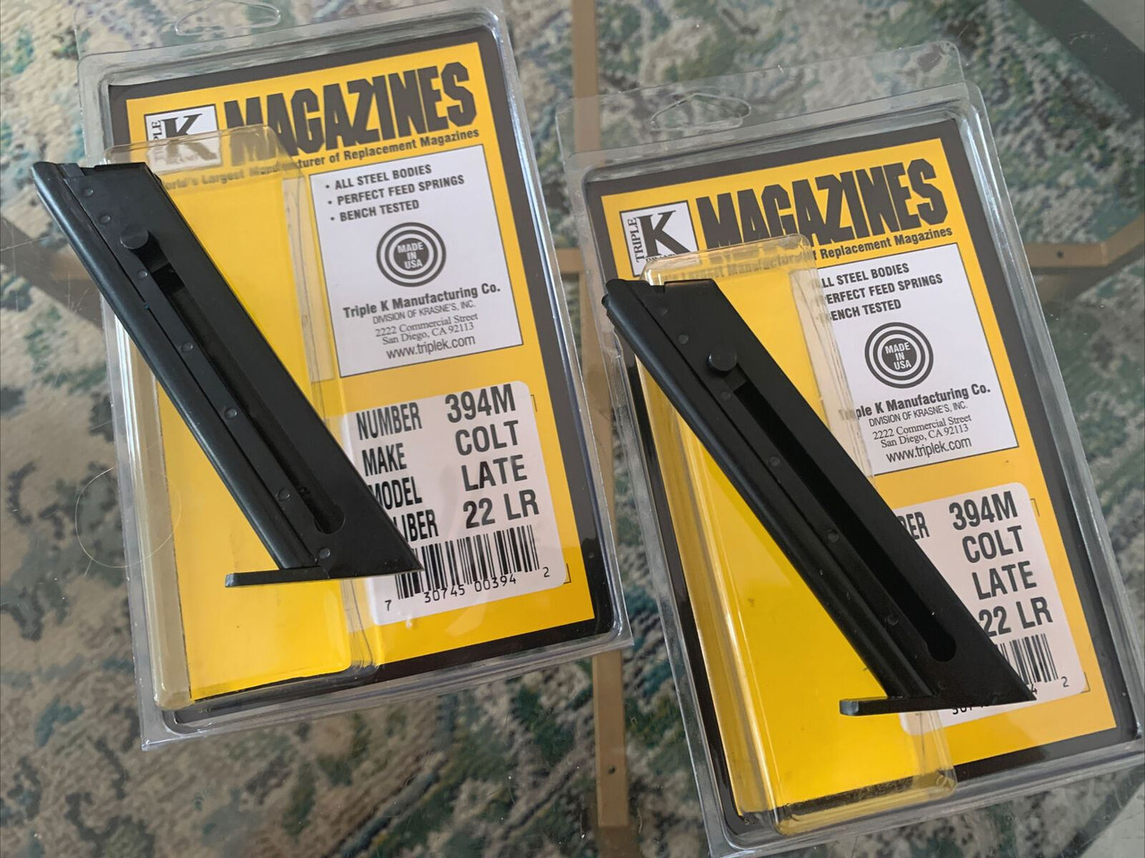 Triple K 394M 10-Round Magazine For Colt Woodsman Challenger Huntsman .22 LR