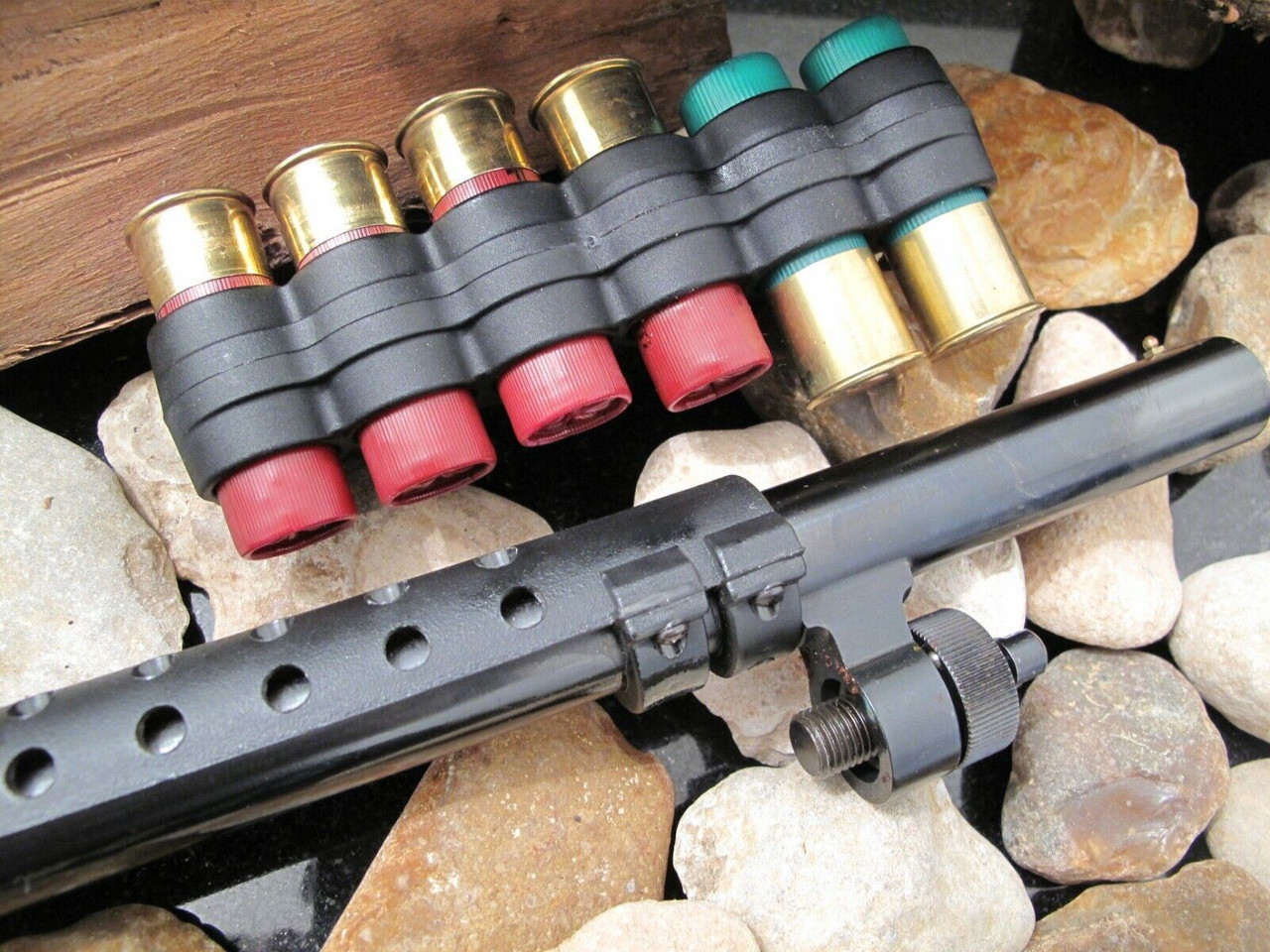 Custom HEAT SHIELD + SLIMLINE Sidesaddle Remington 870 12 G Shotgun Shell Holder