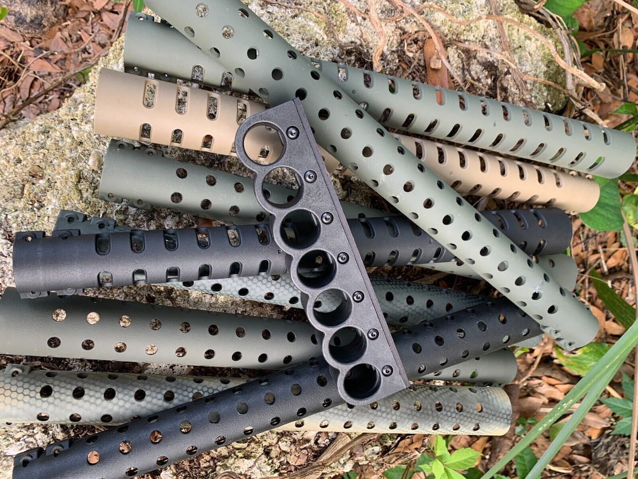 Custom HEAT SHIELD + ARCHANGEL 7RD Sidesaddle Mossberg 500 12g
