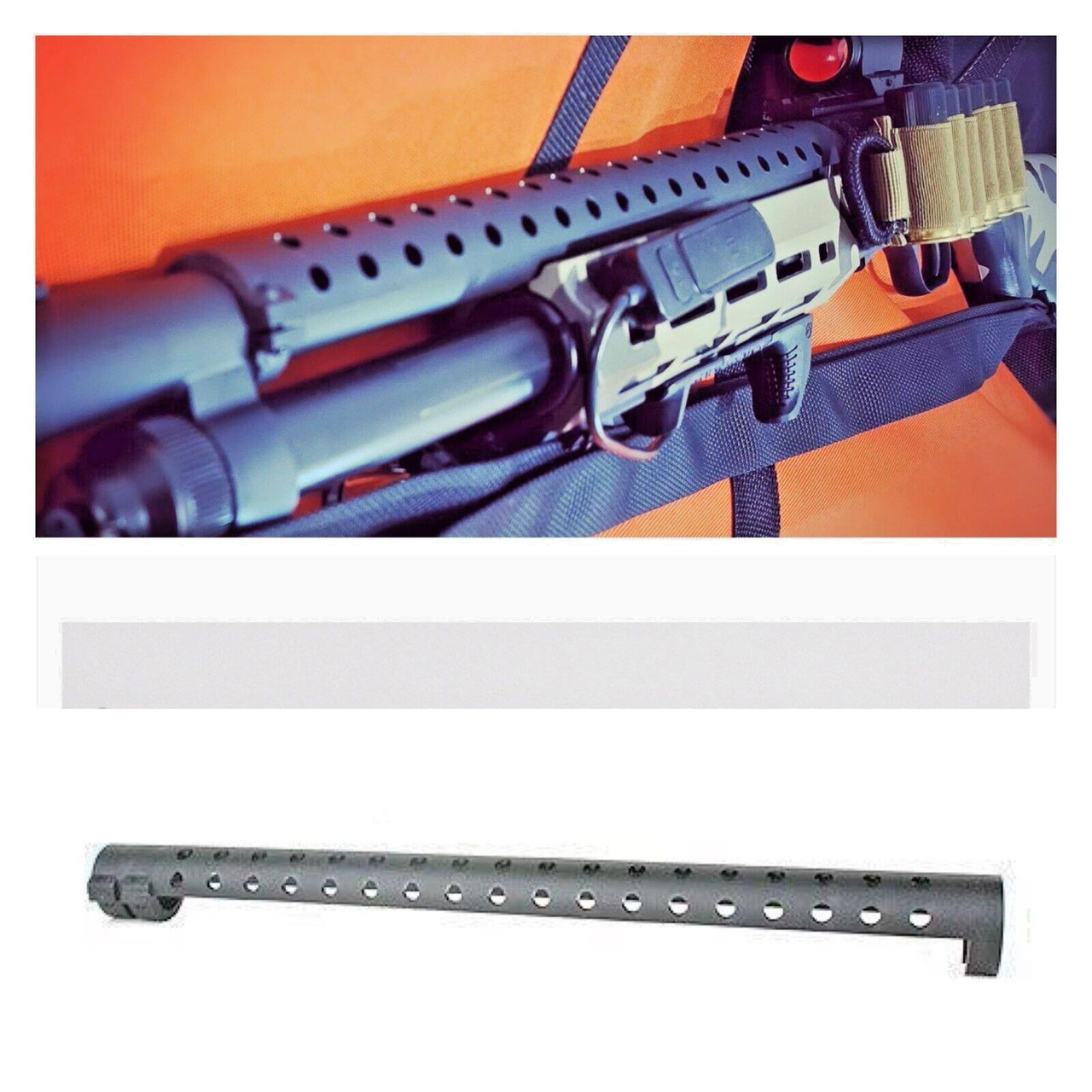 THUNDER RANCH + BREACHER TIPPED Mossberg Heat Shield 590 Shotgun