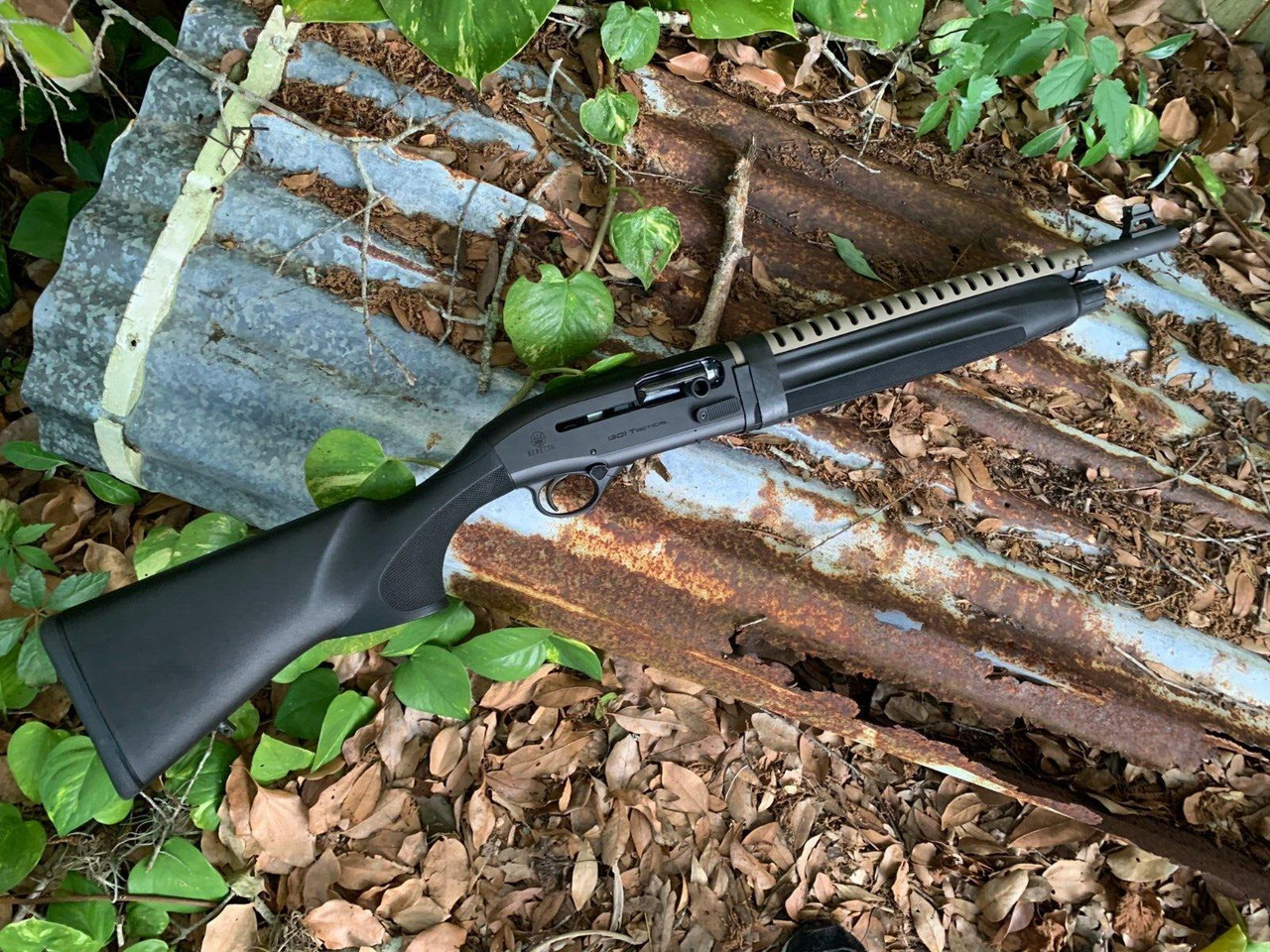 Beretta A300 CUSTOM FDE PEANUT Heat Shield +Ranger Bands® Mod