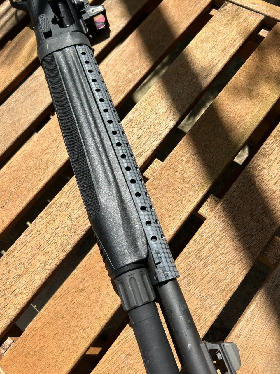 Beretta 1301 OPPRESS GREY GRID CUSTOM Spray Heat Shield +Ranger