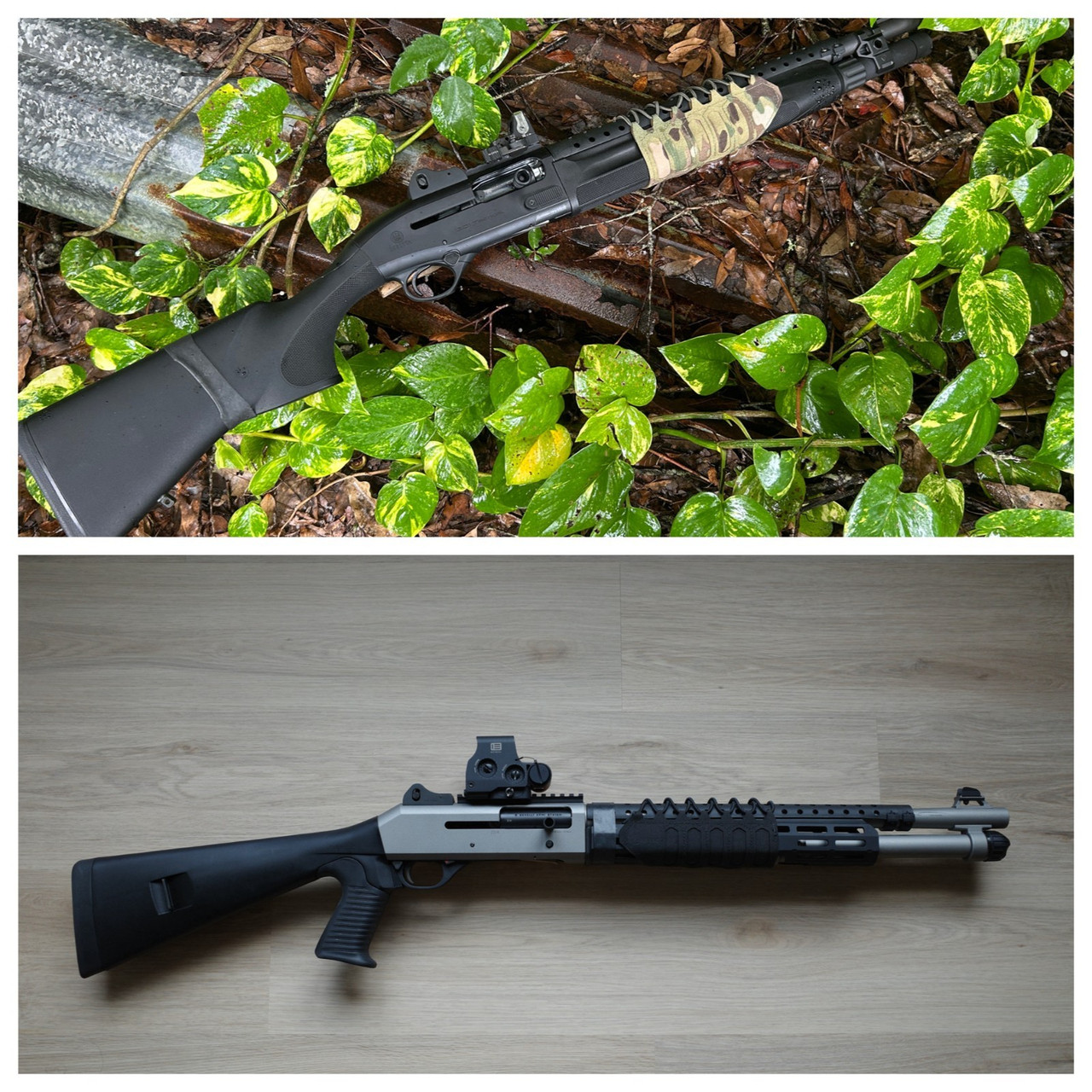 Panzer Heat Shield + Barrel BIKINI TAN MULTICAM Shotgun Panzanelli