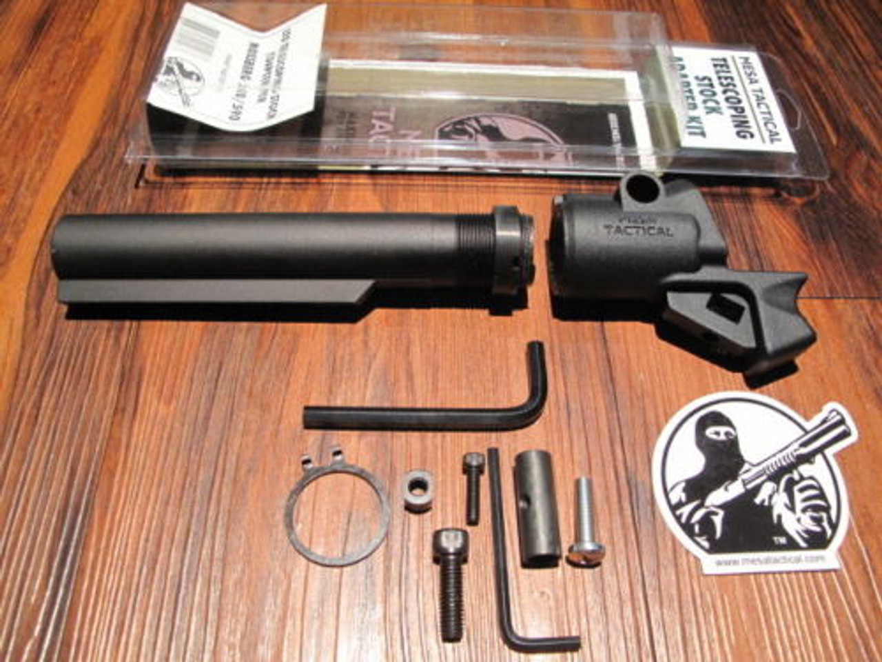 Mesa Tactical Leo Kit Fits Mossberg 500 6 Position Stock Adaptor Mil Shotgun Slade Street Tactical Mesa Tactical Leo Kit Fits Mossberg 500 6 Position Stock Adaptor Mil Shotgun Slade Street Tactical