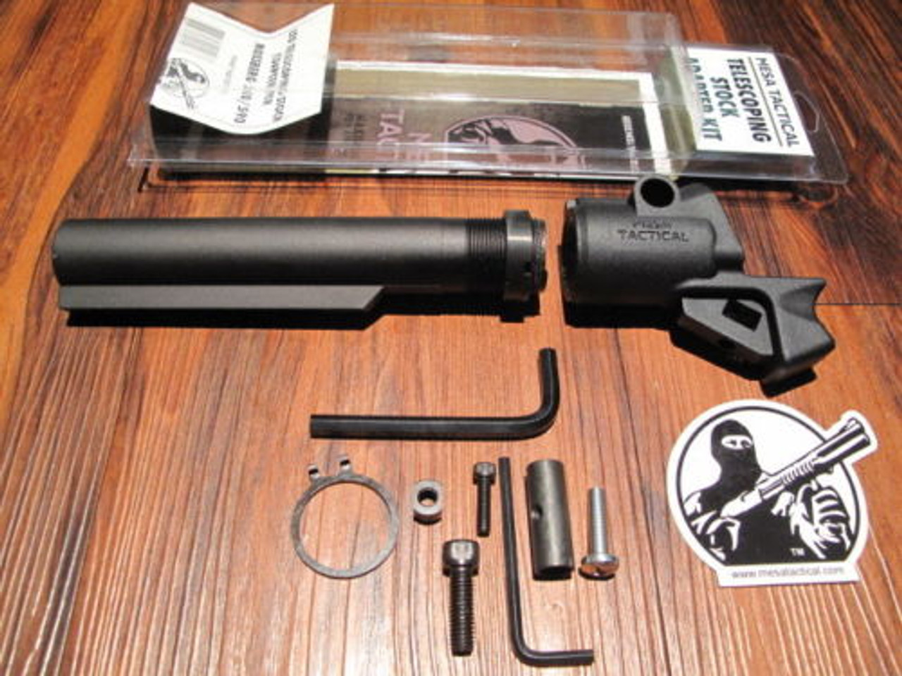 Mesa Tactical Leo Kit Fits Mossberg 500 6 Position Stock Adaptor Mil Shotgun Slade Street Tactical