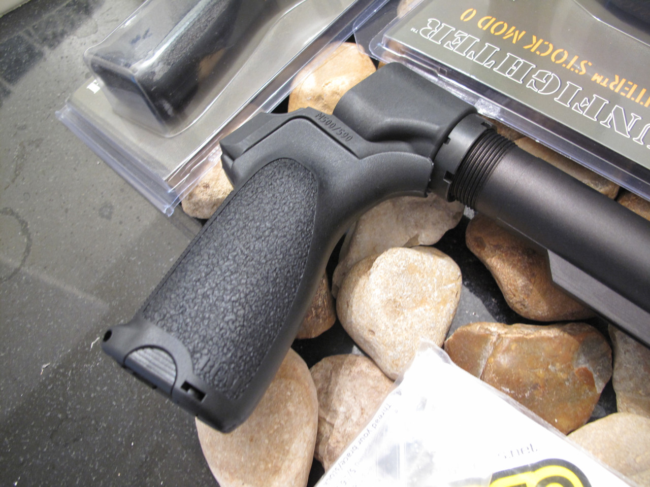 ERGO Adaptor + BCM Gunfighter Remington 870 6 Position Stock Adaptor 12