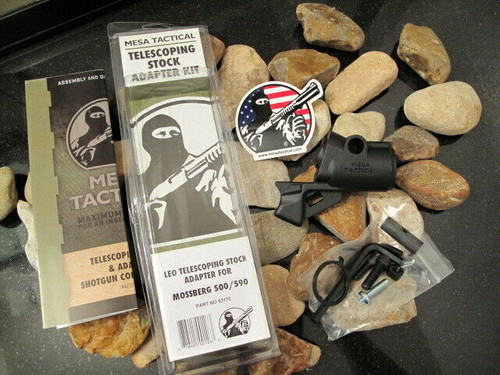 Mesa Tactical LEO Fits Maverick 88 Stock Adaptor 12 Gauge Shotgun USA MADE Mesa Tactical LEO Fits Maverick 88 Stock Adaptor 12 Gauge Shotgun USA MADE