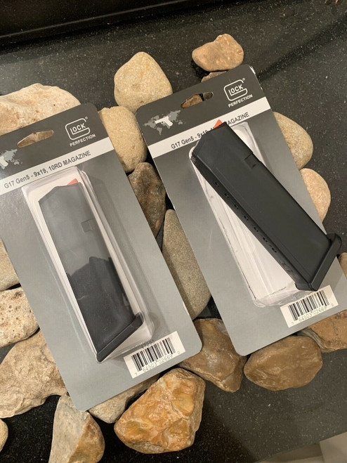 2-pack NEW Glock 17 34 G17 - 9mm 10 Round Pistol Magazine NEW Gen 5 Mag 47290 2-pack NEW Glock 17 34 G17 - 9mm 10 Round Pistol Magazine NEW Gen 5 Mag 47290