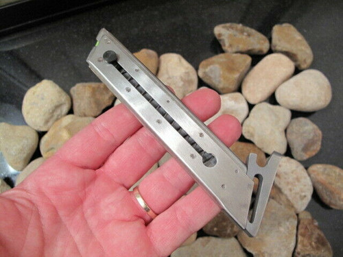 1 BRUSHED STAINLESS Fits High Standard MILITARY GRIP MAGAZINE Mag 10Rd 22lr .22 1 BRUSHED STAINLESS Fits High Standard MILITARY GRIP MAGAZINE Mag 10Rd 22lr .22