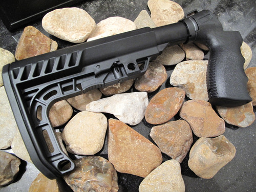 Mossberg 500 590 AIRLIGHT Minimal Stock 6 Position Pistol Grip Stock WTY!