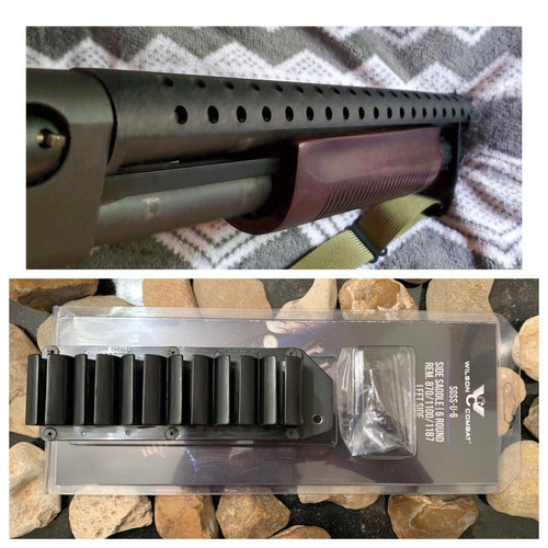 Wilson Combat Remington 870 Sidesaddle Shell Holder + HEAT SHIELD COMBO US MADE Wilson Combat Remington 870 Sidesaddle Shell Holder + HEAT SHIELD COMBO US MADE