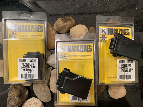 3-Pack Mossberg 20 gauge magazine models 185 185D 185DA 185K 18KB 18KC Also 16ga