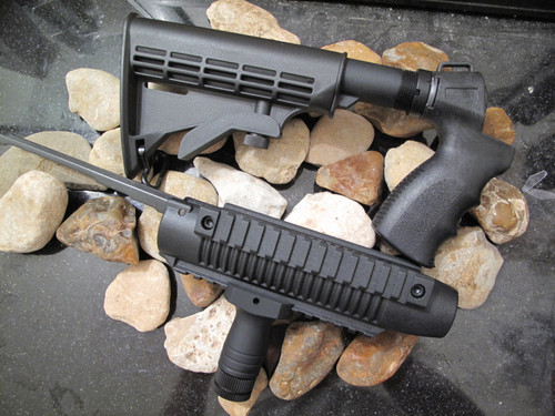Maverick 88 Shotgun Forend Stock Pistol Grip Six Position + STUB Vertical

