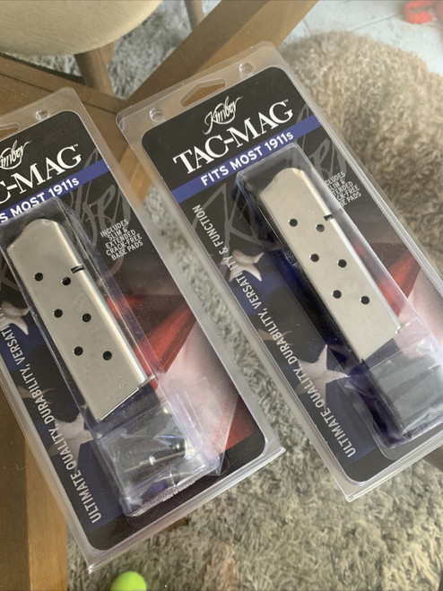 2-Pack Kimber KimPro FULL SIZE  8-round Magazine Mag Mags 1911 45 ACP .45 2-Pack Kimber KimPro FULL SIZE  8-round Magazine Mag Mags 1911 45 ACP .45