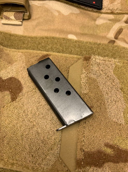 Walther Model 2 and Model 5 6 Round .25 Magazine - Very Scarce Mag Mags 25 ACP