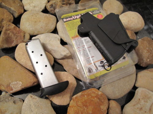 1-SINGLE Fits Sig EXTENDED p238 .380 7rd Mag Magazines + BABY UPLULA SPEEDLOADER 1-SINGLE Fits Sig EXTENDED p238 .380 7rd Mag Magazines + BABY UPLULA SPEEDLOADER