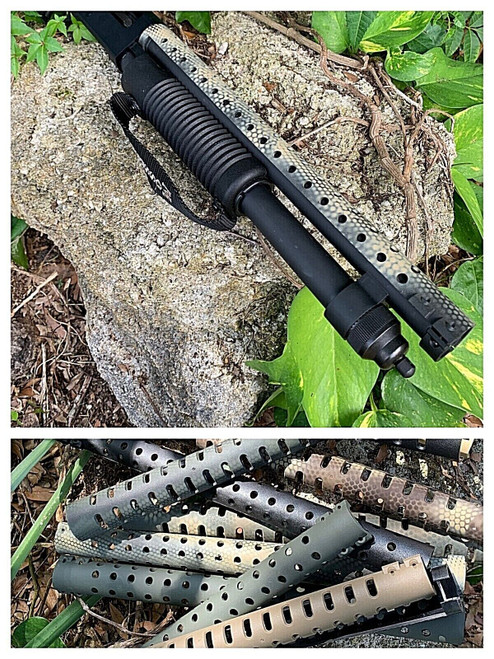 (You Pick) CUSTOM  PAINT MOSSBERG SHOCKWAVE Heat Shield Shotgun ROUGH MODIFIED