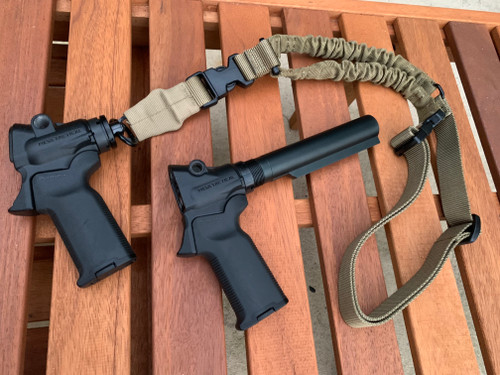 Mesa TACTICAL TRANSITION Magpul K2+ Upright Grip Shotgun PISTOL GRIP Sling Kit 12 Gauge
