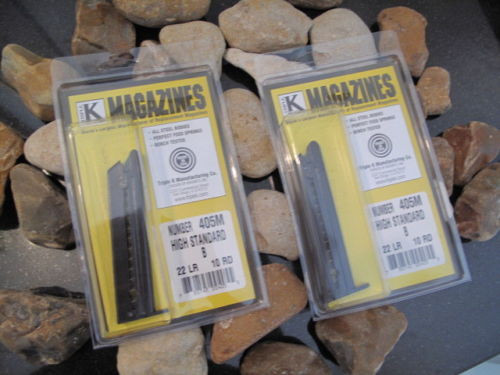 2-Pack Fits HIGH STANDARD MAGAZINE Fits MODEL B B-US HB GB MAG 22 LR 10 RD Mags