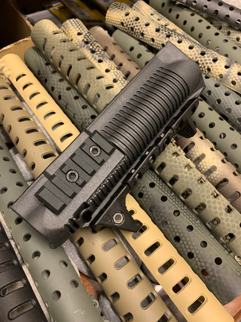 Polymer Zytel Remington Forend + HAND STRAP COVER Picatinny Side Rails