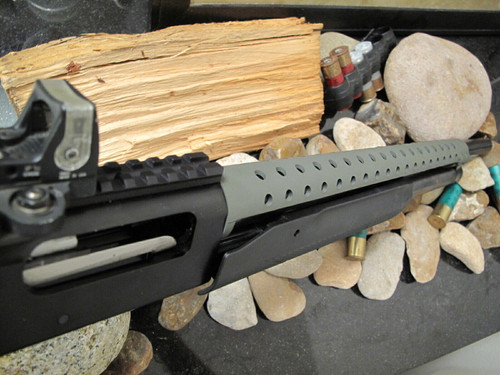 SWAMP DRAB SAVAGE 350 CUSTOM DURACOAT Heat Shield Tactical Shotgun 12 Gauge  SWAMP DRAB SAVAGE 350 CUSTOM DURACOAT Heat Shield Tactical Shotgun 12 Gauge