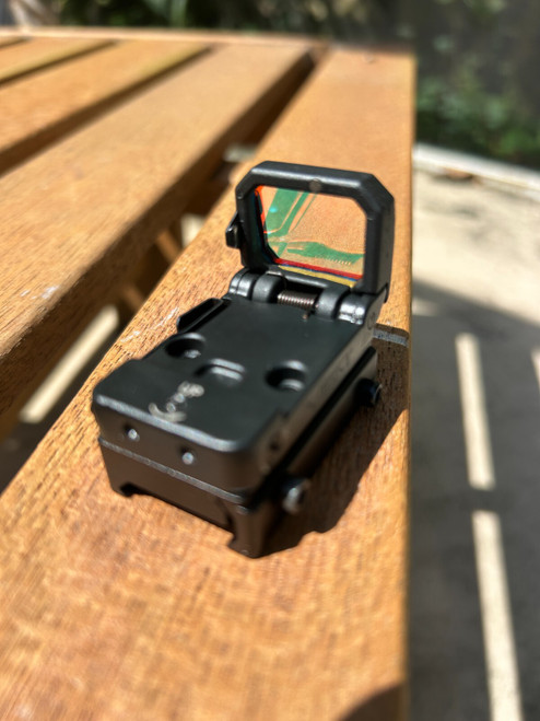 NCSTAR Flipdot M2 Glock Red Dot Optic 22 X 16MM Objective 3 MOA Dot  VDFLIPGLOM2