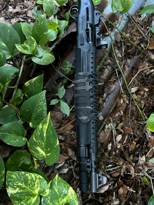 Beretta A300 CUSTOM Heat Shield + Barrel BIKINI BLACK MULTICAM Mod