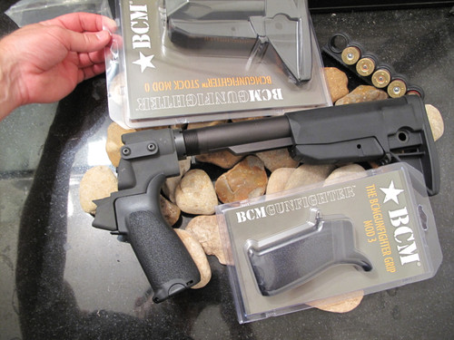 BCM Gunfighter Mossberg 500 6 Position Stock Adaptor 12 Gauge Shotgun