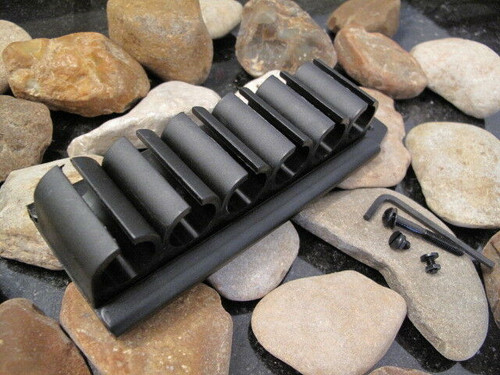 POLYMER Sidesaddle Fit Remington 870 12 Gauge Shotgun Shell Holder LIFETIME WTY! POLYMER Sidesaddle Fit Remington 870 12 Gauge Shotgun Shell Holder LIFETIME WTY!