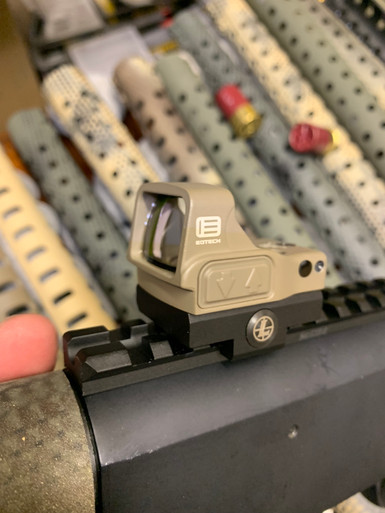 BIDEN SALE EOTech EFLX TAN Red Dot Sight 3MOA + Leupold FLAT TOP