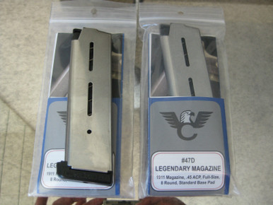 2 Pack Wilson Combat 1911 47D 47d Magazines Mag 8 Round
