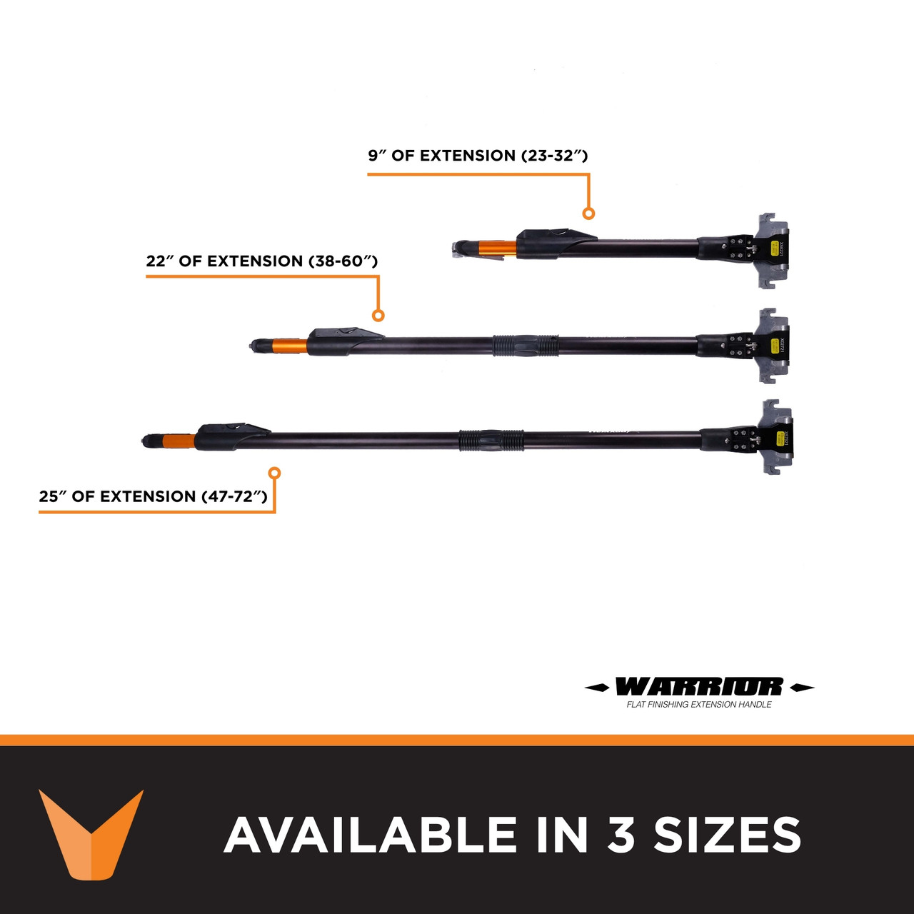 Drywall Master Warrior Flat Box Extendable Handle Short