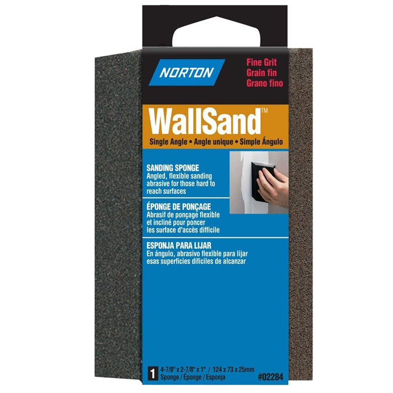 Norton WallSand Single Angle Sanding Sponge Fine Grit - 24 Pack