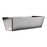 Advance 12" Heli-Arc Welded Stainless Mud Pan Advance 12" Heli-Arc Welded Stainless Mud Pan