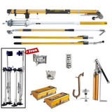 TapeTech Drywall Taping Tools Pro Extender Set with Mudrunner - FREE Stilts