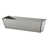 Advance 12" Heli-Arc Welded Stainless Mud Pan Rounded Bottom Advance 12" Heli-Arc Welded Stainless Mud Pan Rounded Bottom