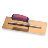 Marshalltown 16" x 5" Golden Stainless Trowel - Durasoft Handle