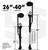 SurPro S1 Single Sided Magnesium 26"-40" Drywall Stilts SurPro S1 Single Sided Magnesium 26"-40" Drywall Stilts
