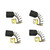 Porter-Cable 7800 Drywall Sander Brushes - 4 Pack Porter-Cable 7800 Drywall Sander Brushes - 4 Pack
