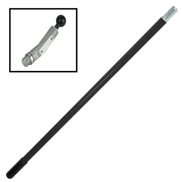 TapeTech Fiberglass Angle Head Handle Kit TapeTech Fiberglass Angle Head Handle Kit