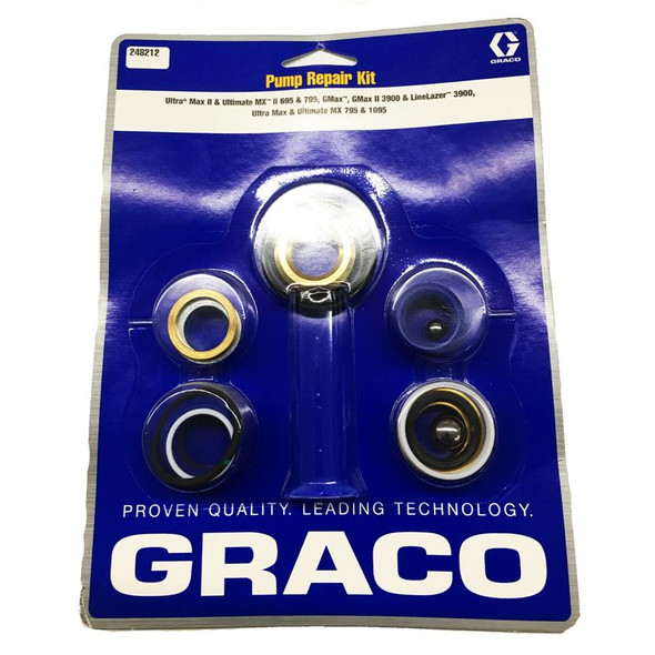 Graco Pump Repair Packing Kit - 248212 Graco Pump Repair Packing Kit - 248212