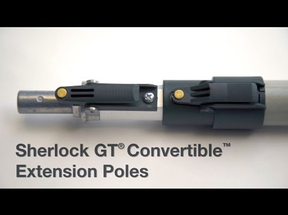 Wooster Sherlock GT Convertible Adjustable Extension Pole 2-4ft