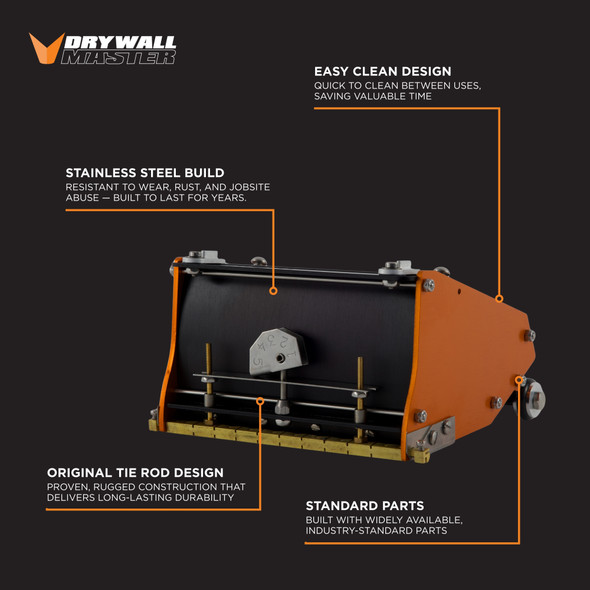 5.5" Easy Clean Standard Axle Flat Finishing Box