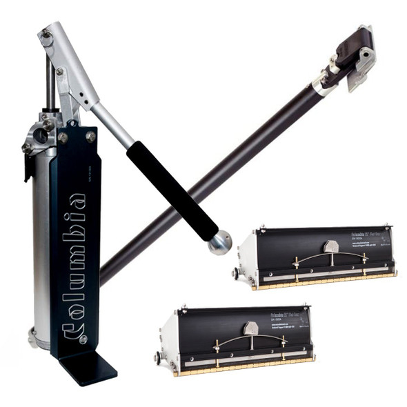 Columbia 10" and 12" Flat Box Combo Set w/ Extendable Handle
