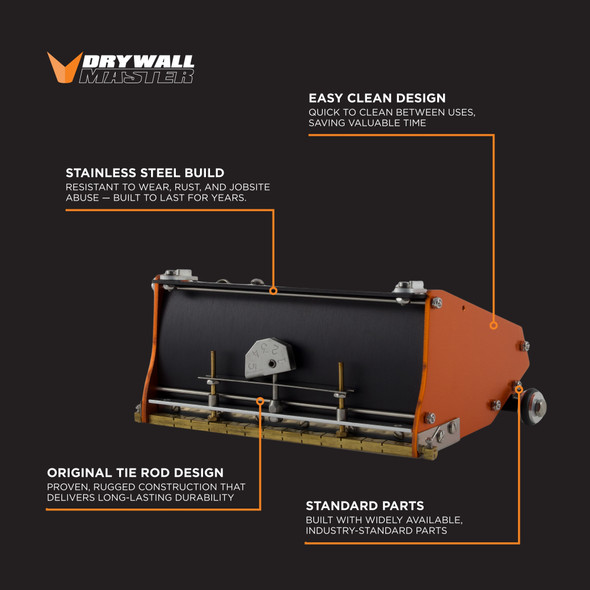 7" Easy Clean Standard Axle Flat Finishing Box